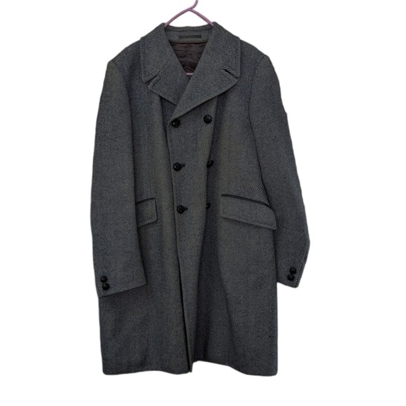Vintage Other - 1970s  Vintage wool double breasted pea coat size 42